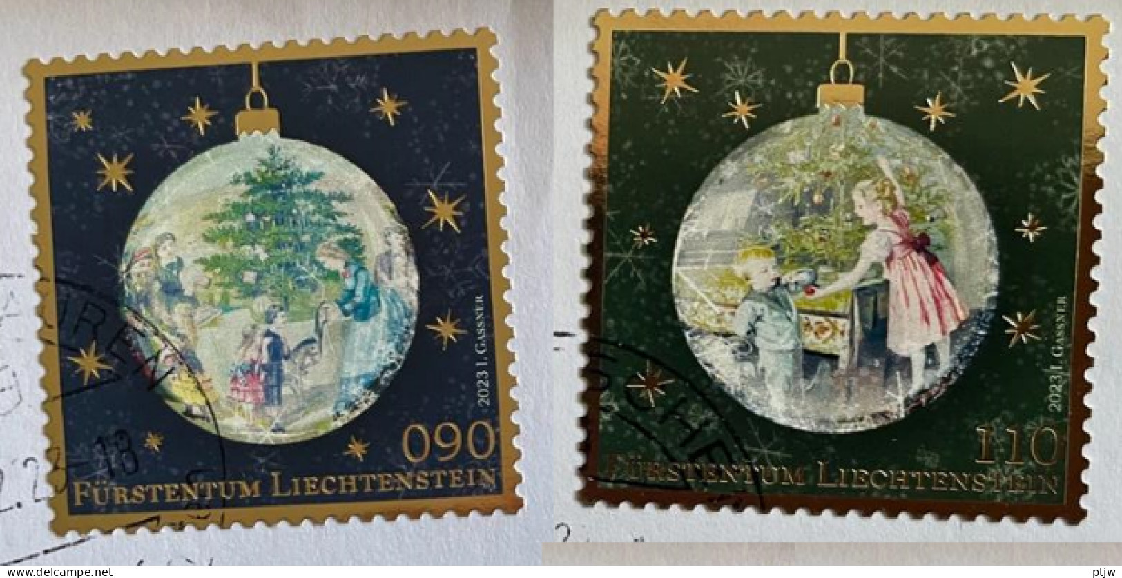 Stamps Of Liechtenstein 2023: Kerstmis - Noel - Weihnachten - Christmas - Sale - Gebraucht