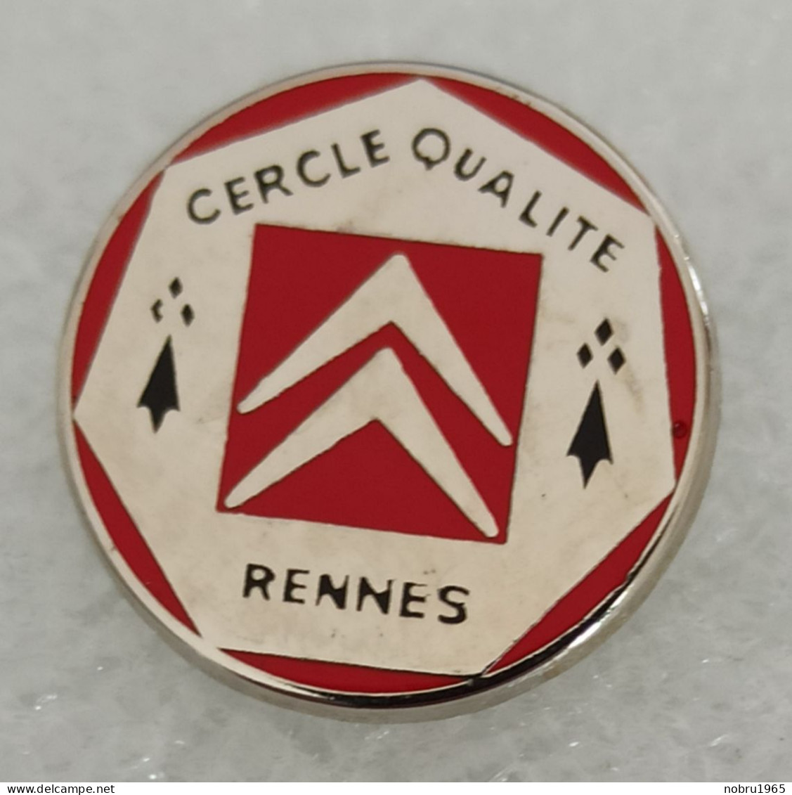 Pin's Citroën Cercle Qualité Rennes - Citroën