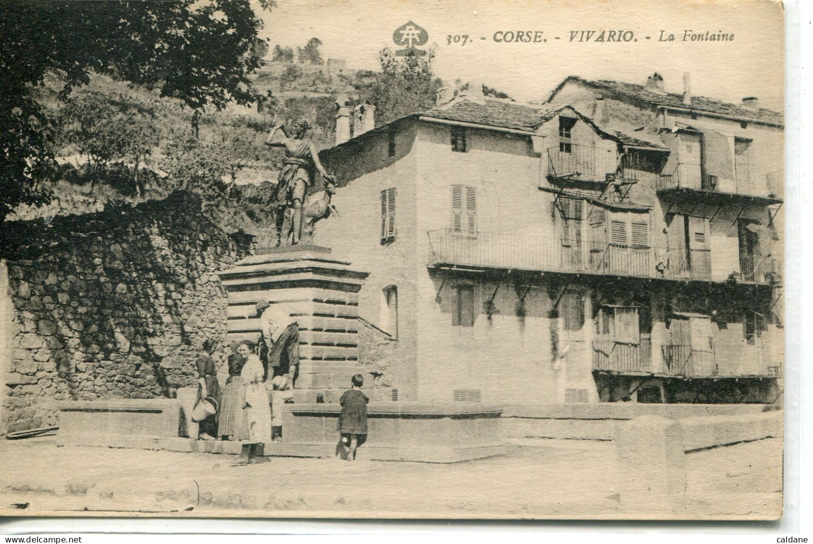 -2B - CORSE  -  VIVARIO - La Fontaine - Bastia