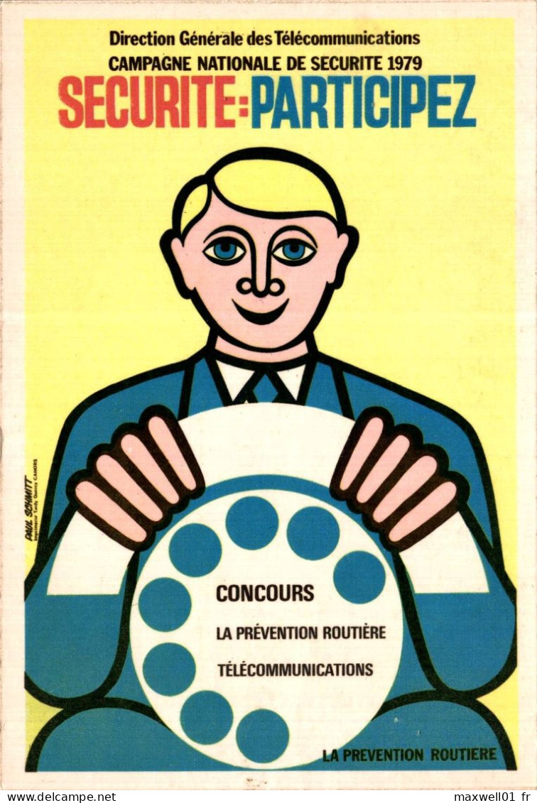 O5 - Carte Postale - Publicité - Campagne Nationale De Sécurité 1979 - La Prévention Routière - Other & Unclassified