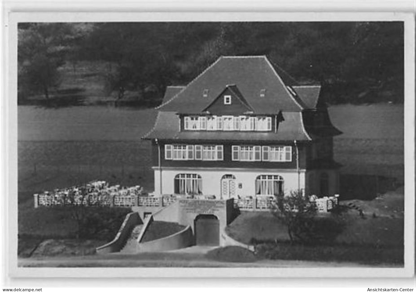 39123106 - Bad Mergentheim. Hotel Und Kaffee Erlenbachtal Von H. Schaeffler. Karte Beschrieben Gute Erhaltung. - Bad Mergentheim