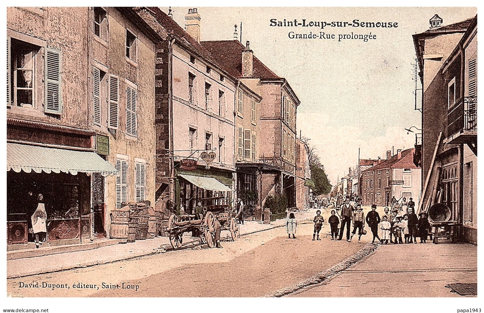 70  SAINT LOUP Sur SEMOUSE  Grande Rue Prolongée - Saint-Loup-sur-Semouse