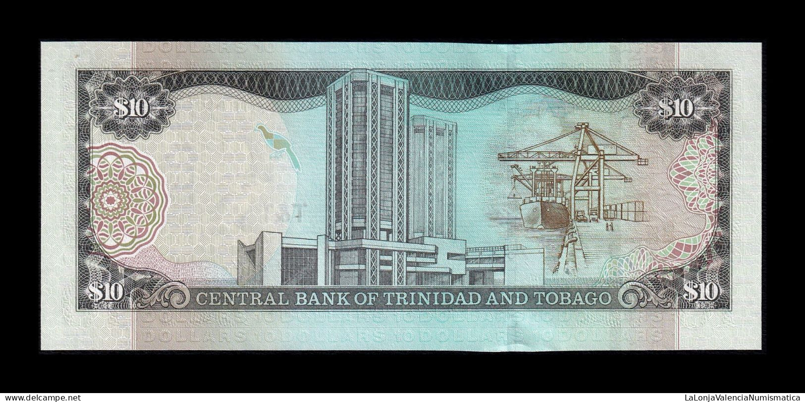 Trinidad & Tobago 10 Dollars 2002 Pick 43 Sc Unc - Trinidad Y Tobago