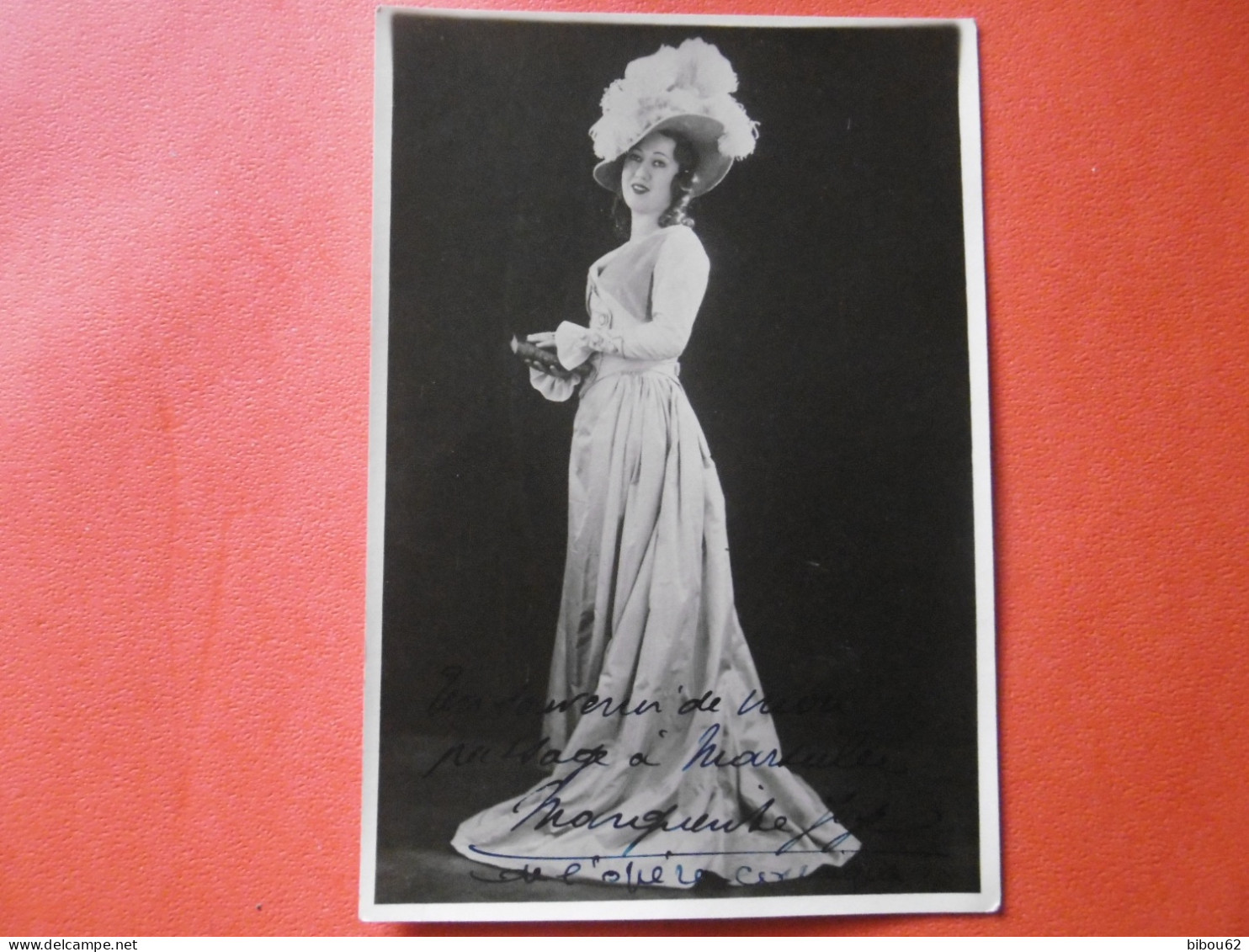 Artiste - Comédien - Opéra - Théatre - Cinéma - Vedette -  Photo Dédicacée De  Marguerite JOYE - Signed Photographs