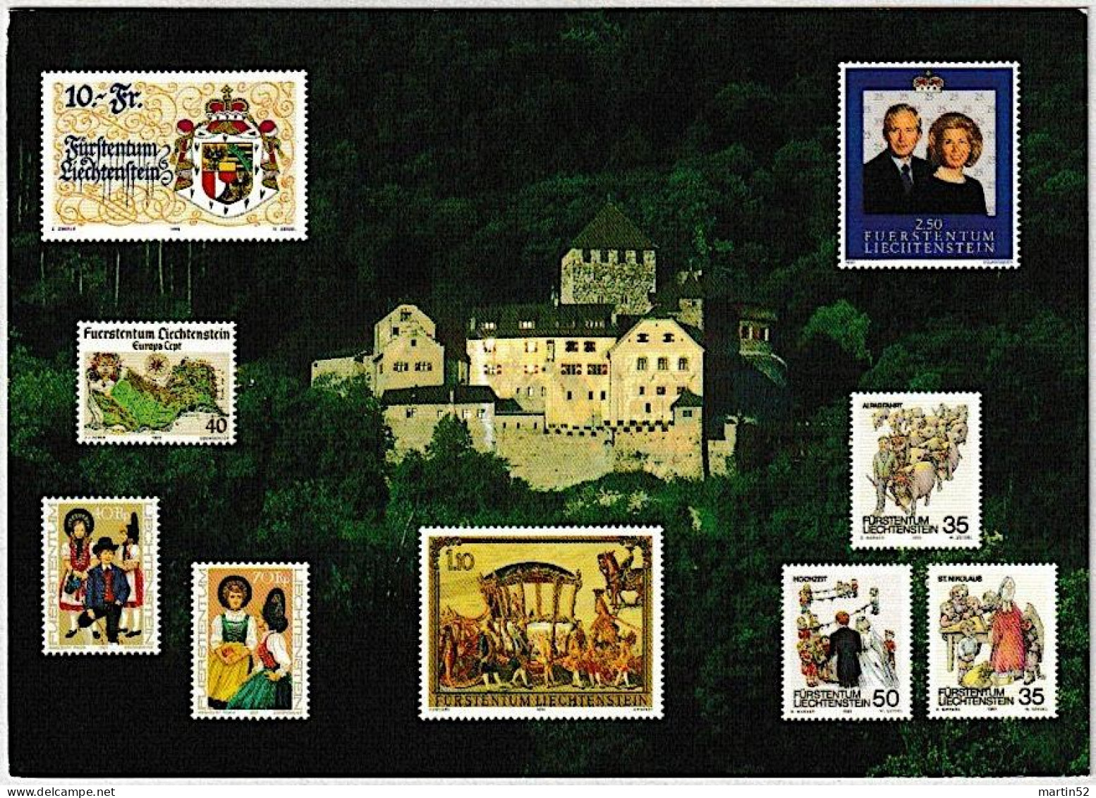 Liechtenstein 2002:  "FL-Tag An Der Expo 02 In Biel 21.9.2002" Zu 1242 Mi 1301 Yv 1242 Mit ⊙ VADUZ 25.9.02 Pour Bienne - Storia Postale