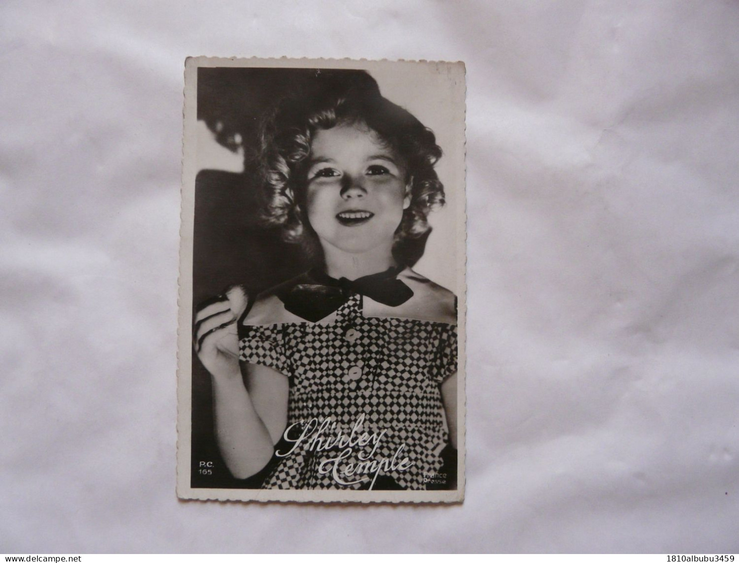 CARTE PHOTO - SHIRLEY TEMPLE - Entertainers