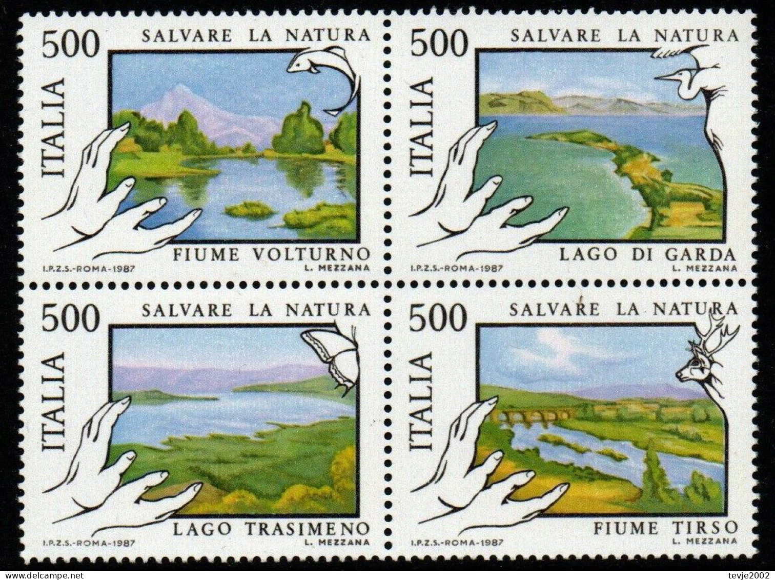 Italien 1997 - Mi.Nr. 2005 - 2008 - Postfrisch MNH - 1991-00: Nieuw/plakker