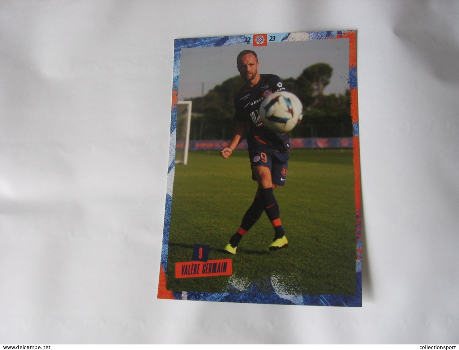 Football -  Carte Montpellier- Germain - Fussball