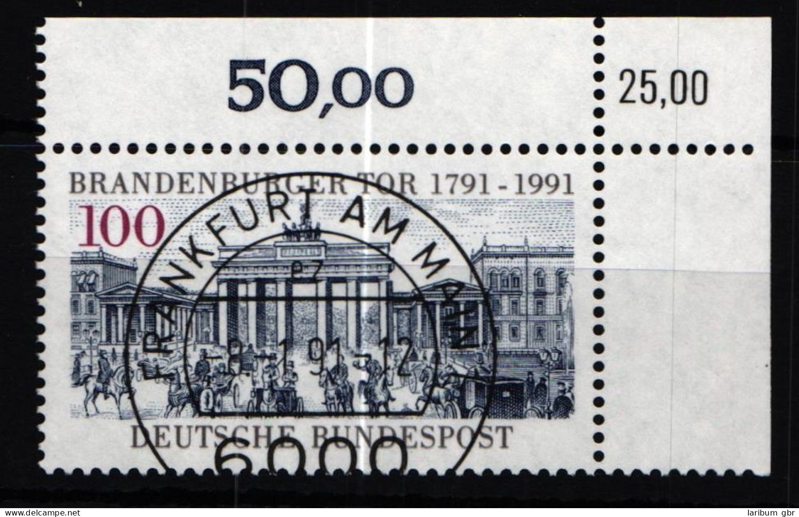 BRD Bund 1492 Gestempelt KBWZ, Vollstempel, Originalgummi #KU412 - Andere & Zonder Classificatie