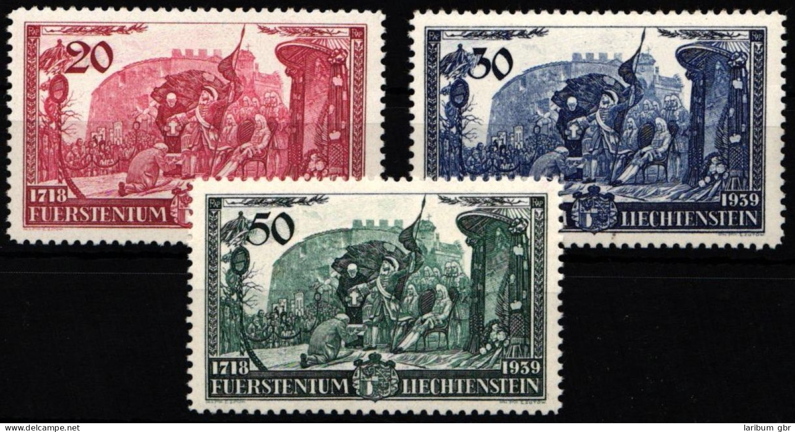 Liechtenstein 180-182 Postfrisch #ND875 - Sonstige & Ohne Zuordnung