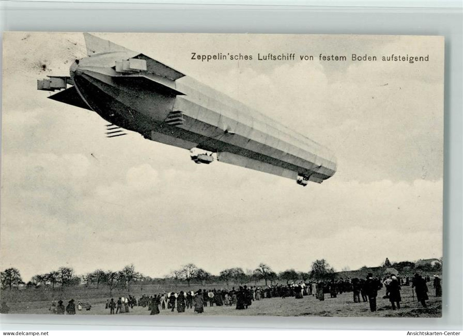 13412206 - Zeppelins Luftschiff Aufsteigend,  Verlag - Airships