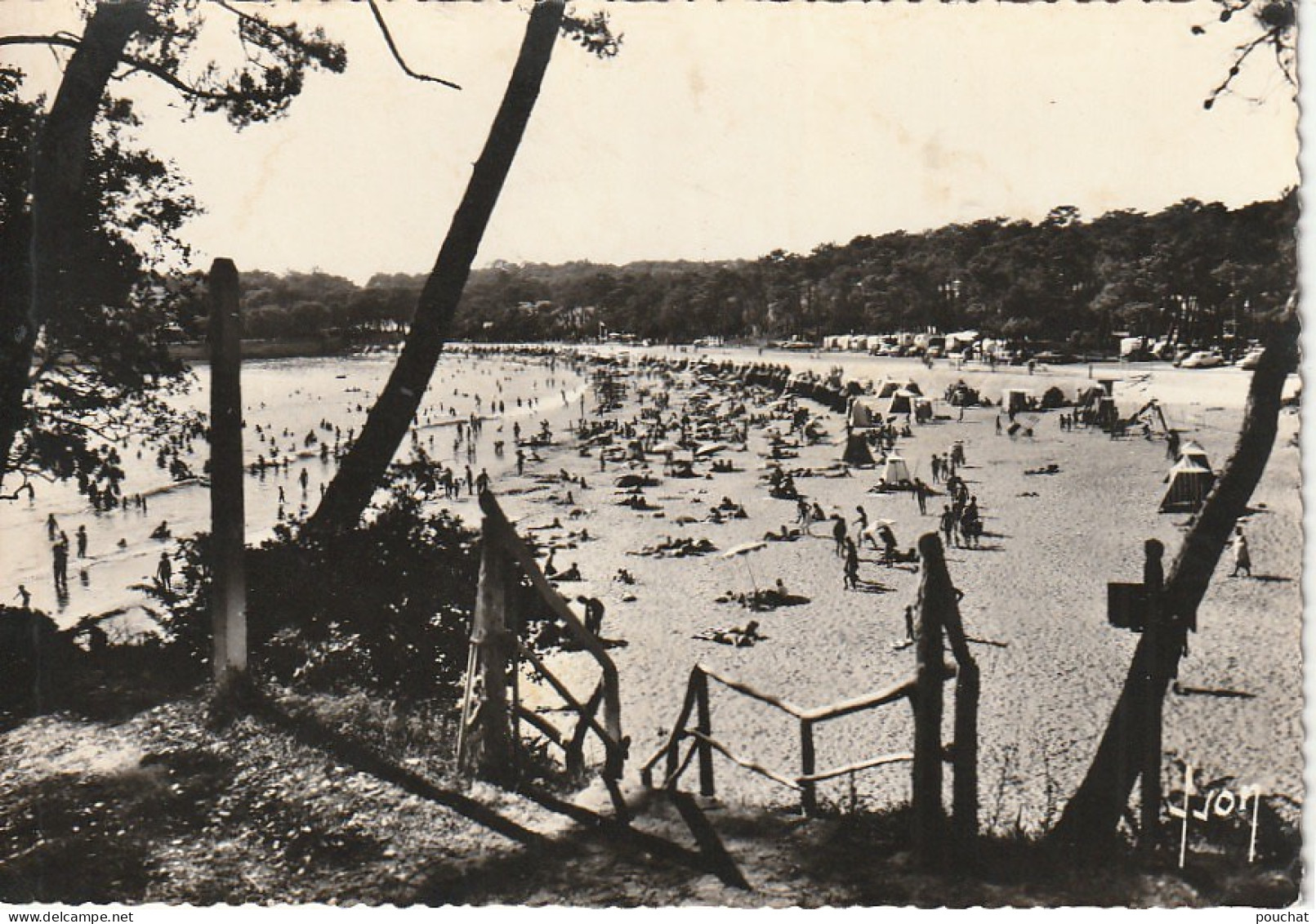 XU 13-(17) VAUX NAUZAN - LA PLAGE - ESTIVANTS - 2 SCANS - Vaux-sur-Mer