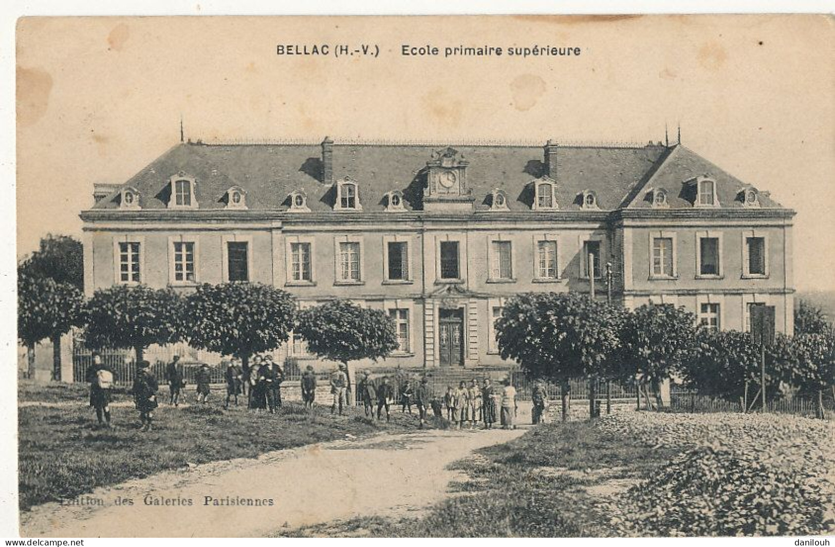 87 // BELLAC   Ecole Primaire Supérieure  Edit Galeries Parisiennes - Bellac