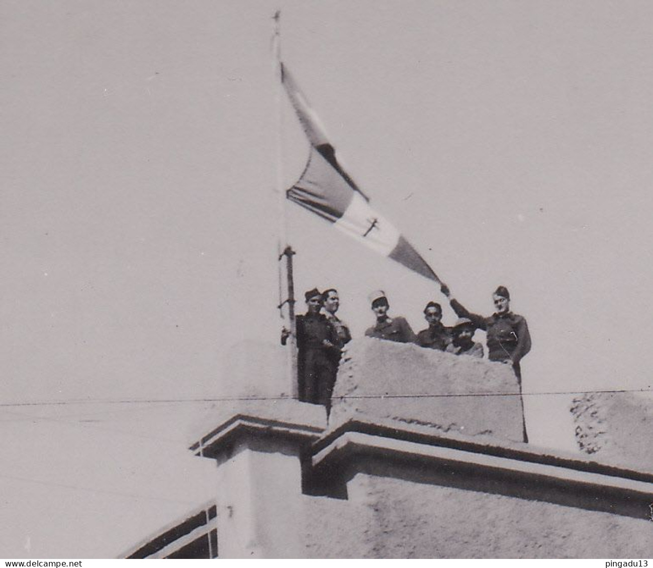 WW2 Armée Française FFL ? France Libre ? Caserne à Situer - 1939-45