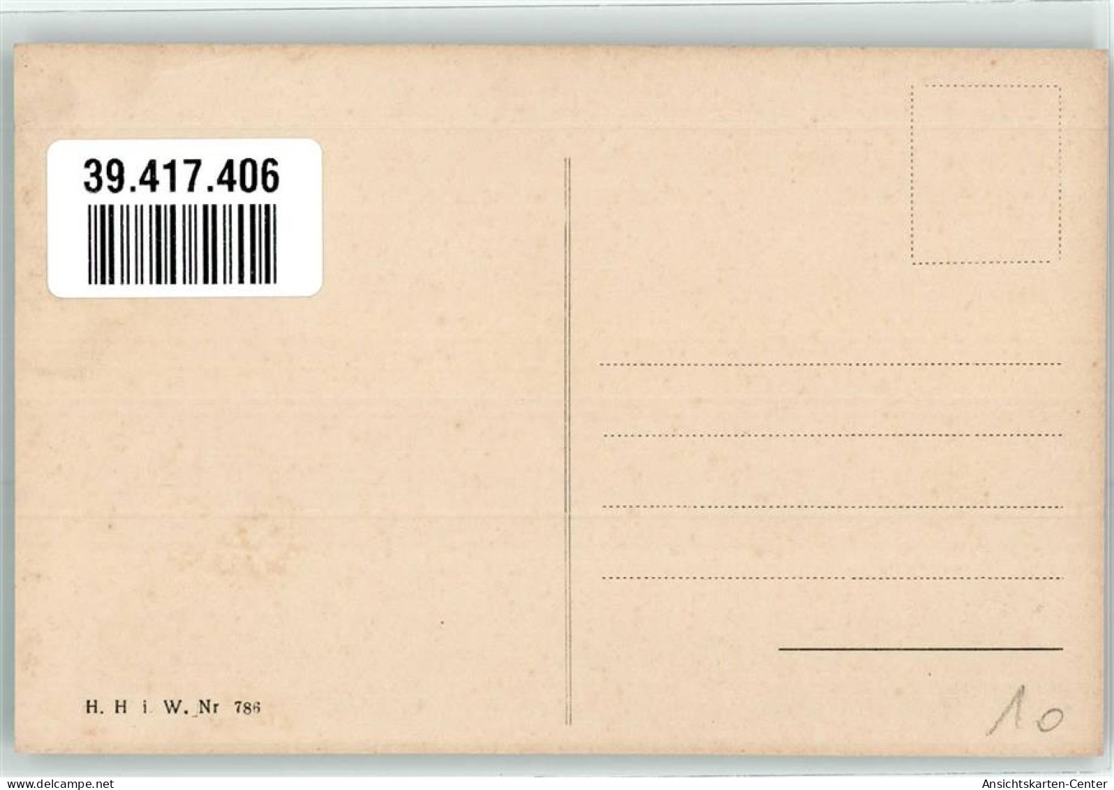 39417406 - Maedchen Kleeblaetter Brief H.H.i.W.Nr 786 - New Year