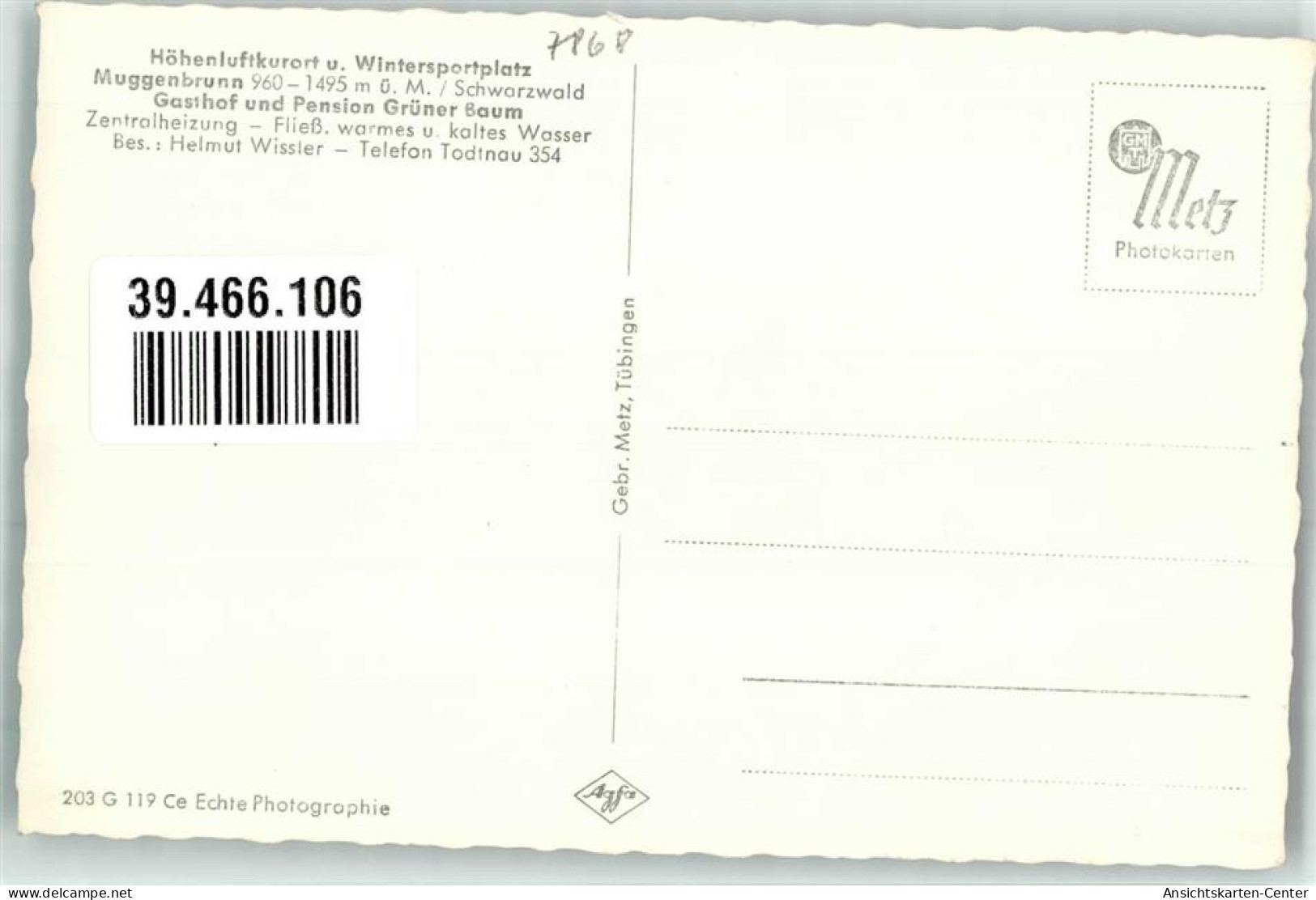 39466106 - Muggenbrunn - Todtnau