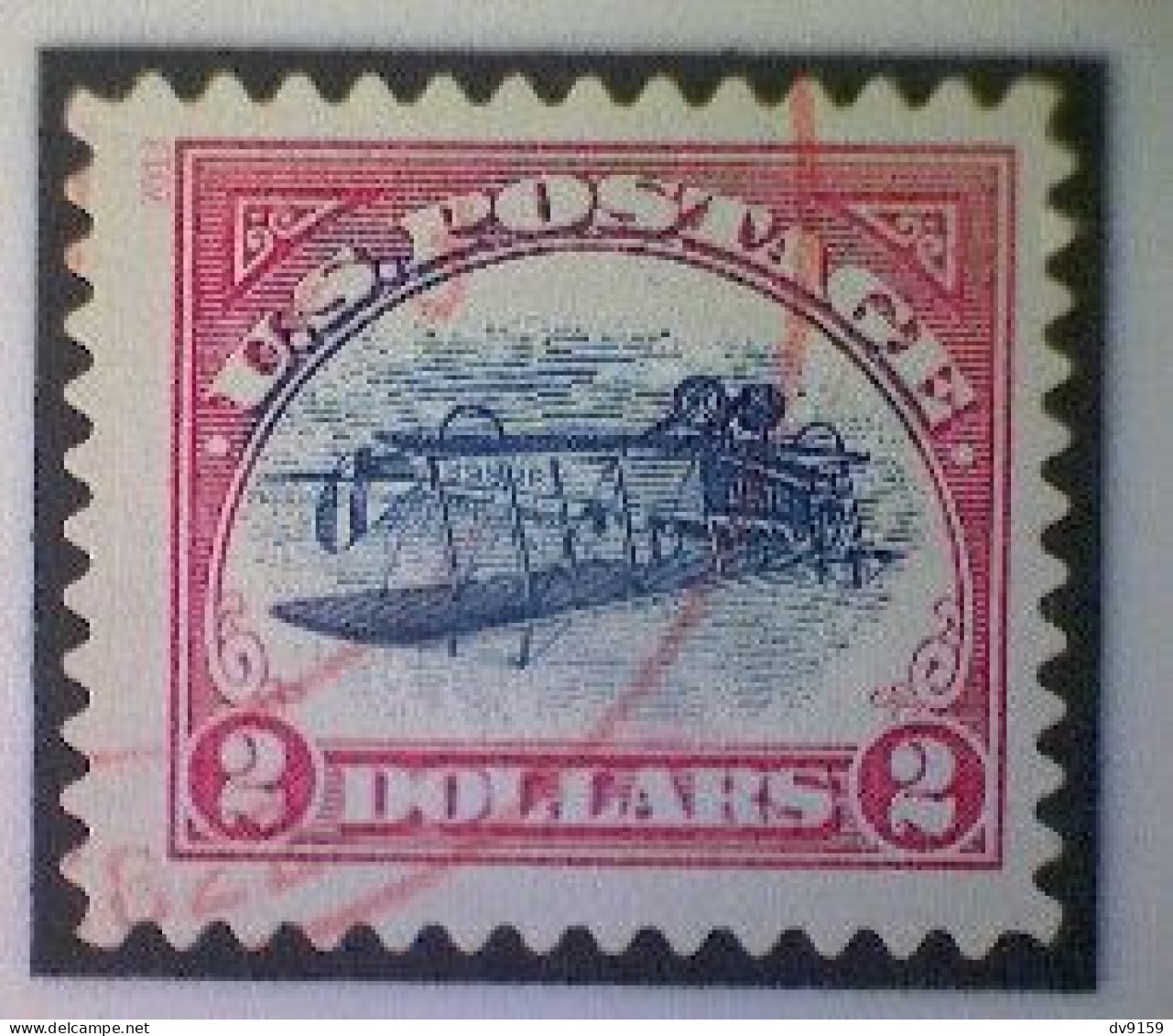 United States, Scott #4806a, Used(o), 2013, Inverted Jenny, Single, $2, Blue, Black, And Red - Gebraucht