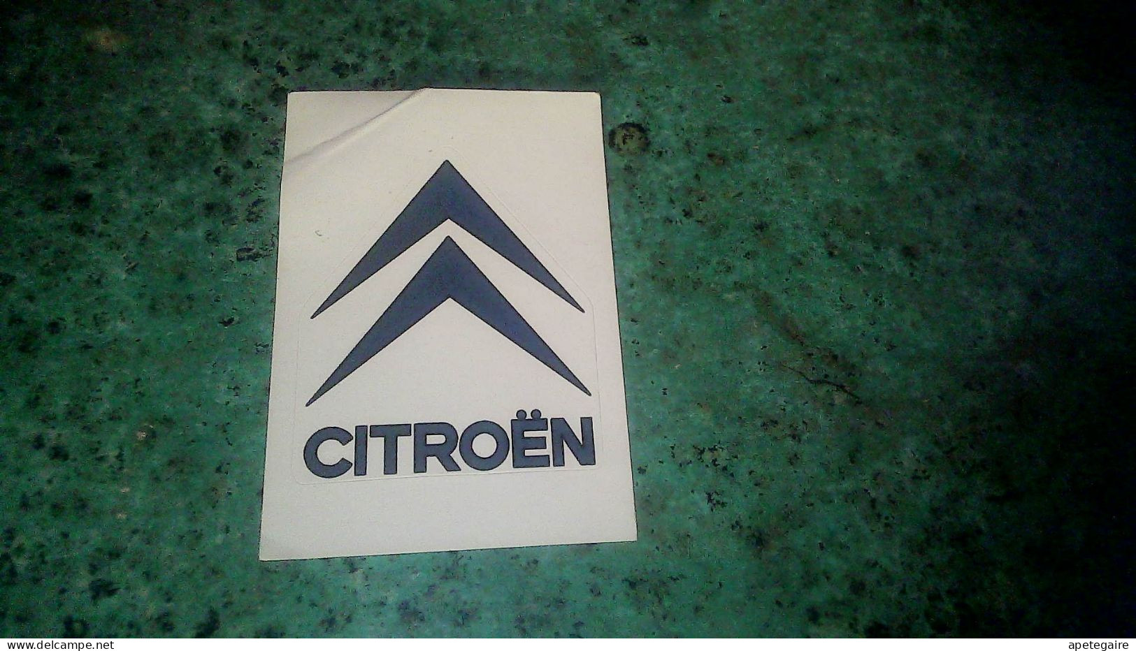 Autocollant Figurine Pannini Pour Album Super Auto N°  84 Logo Automobile  Citroën - Stickers