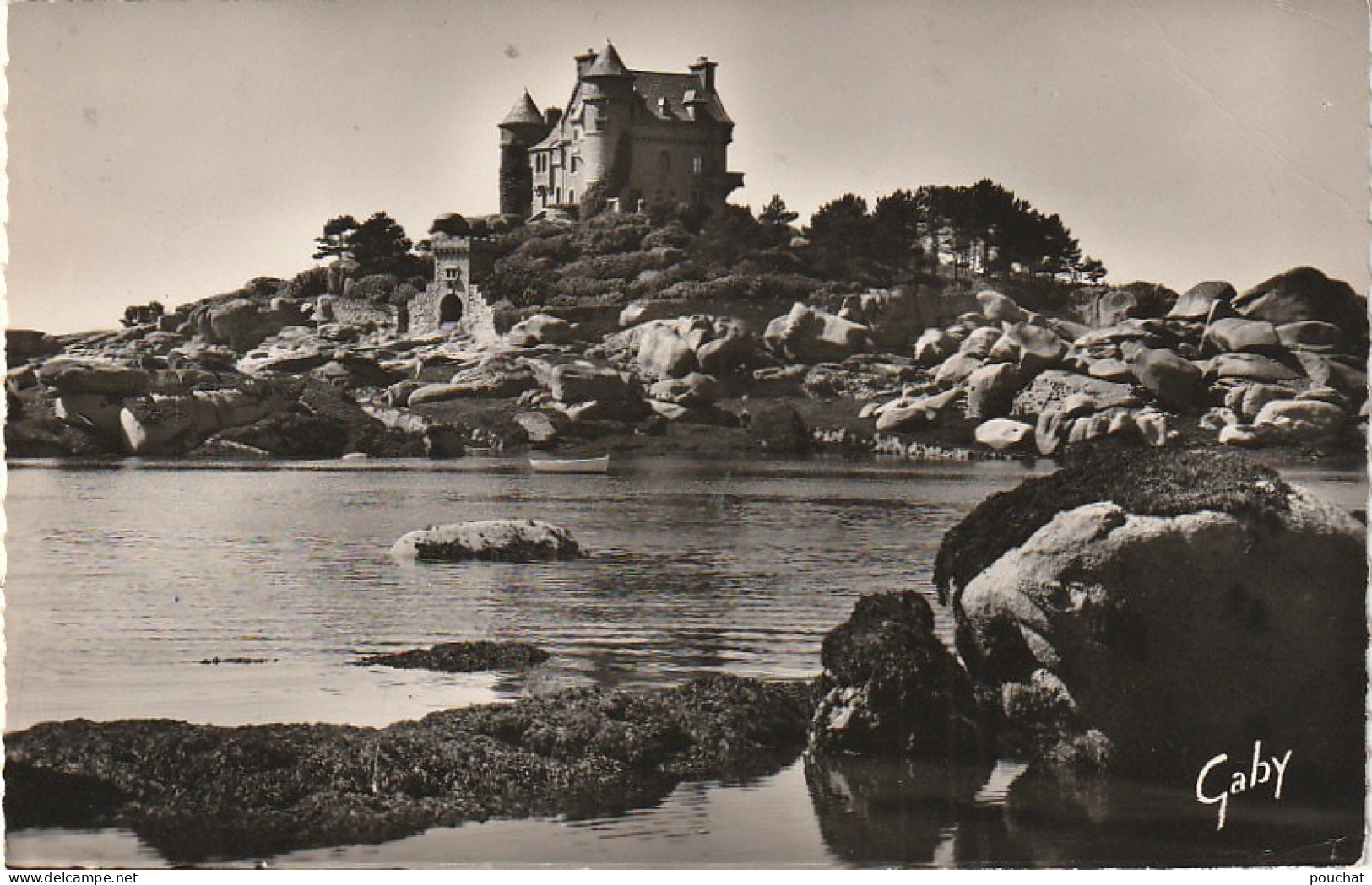 XU 18-(22) PERROS GUIREC - LE CHATEAU DE  COSTAERES - 2 SCANS - Perros-Guirec