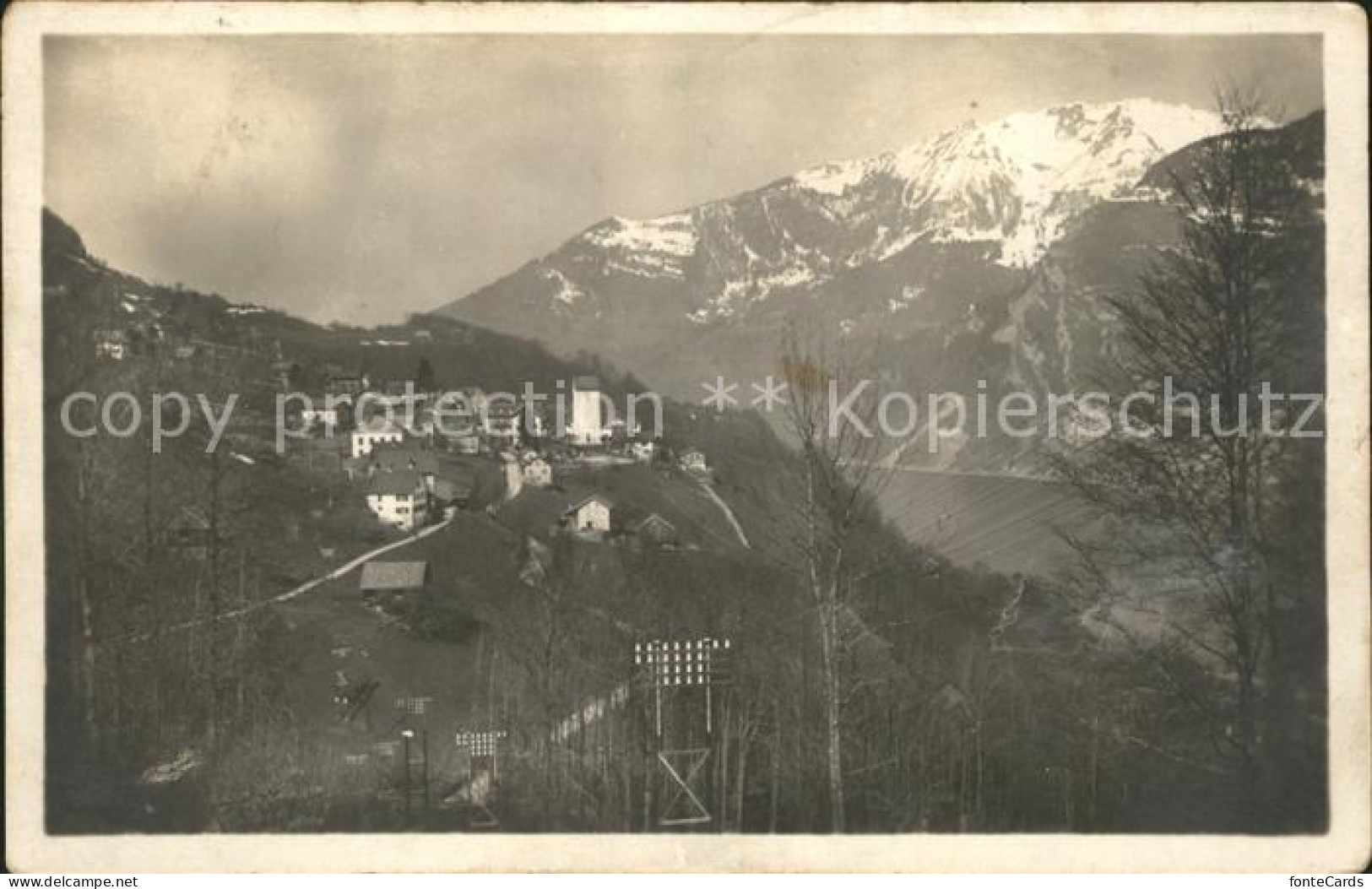 12029853 Obstalden Panorama Mit Walensee Alpen Obstalden - Autres & Non Classés