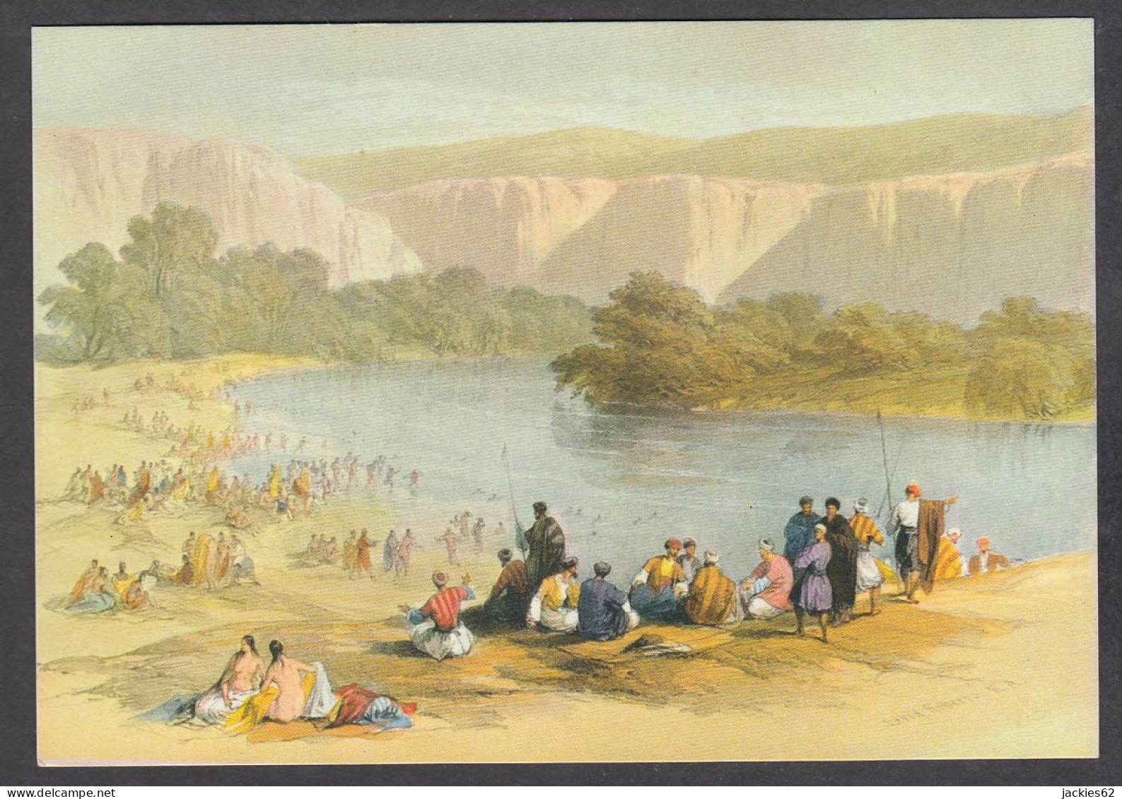 PR361/ David ROBERTS, *Banks Of The River Jordan* - Paintings