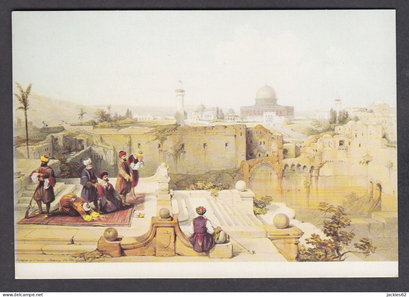 PR360/ David ROBERTS, *Mosque Of Omar Showing The Site Of The Temple* - Peintures & Tableaux