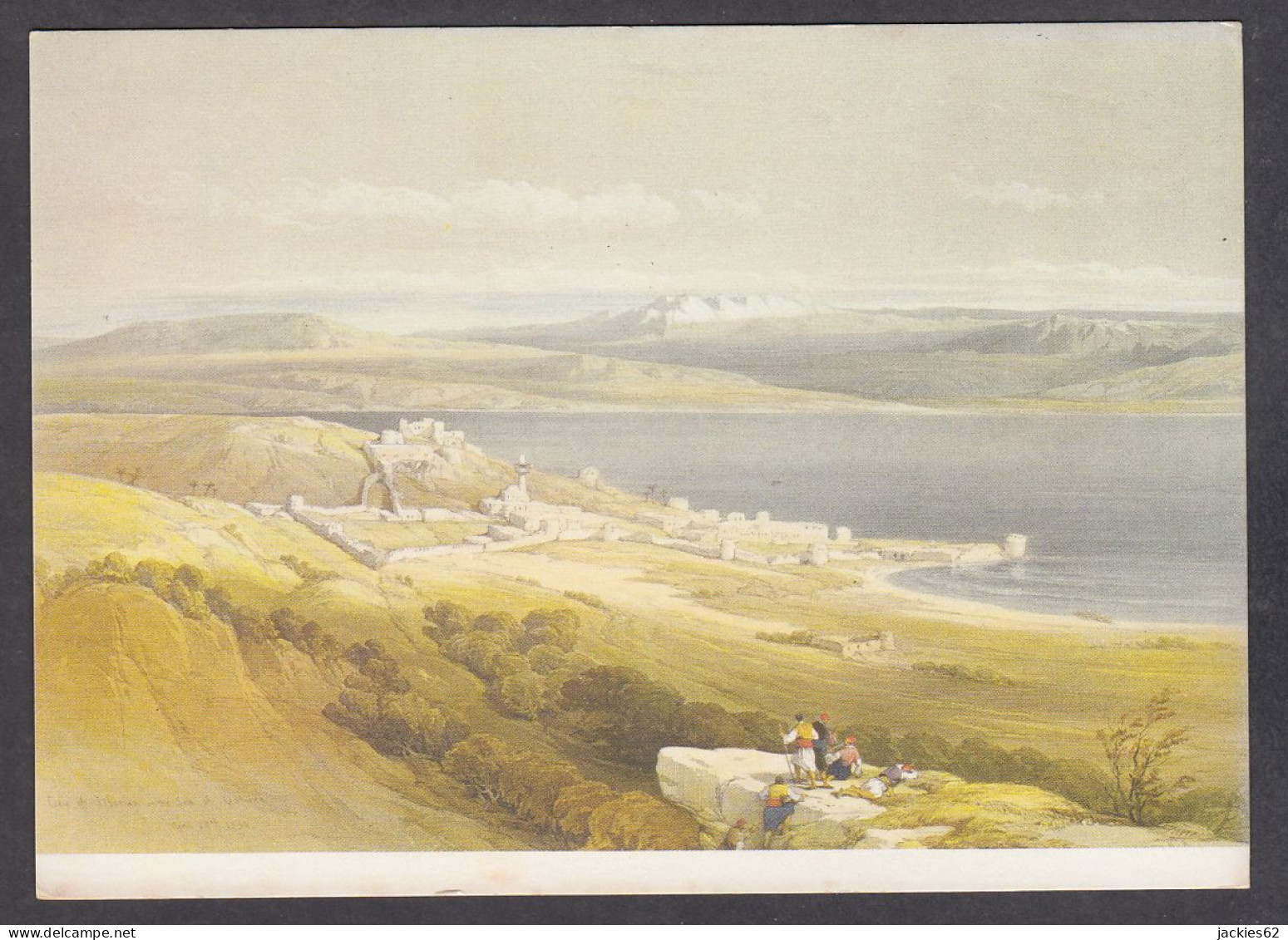 PR359/ David ROBERTS, *Tiberias On The Sea Of Galilee* - Peintures & Tableaux