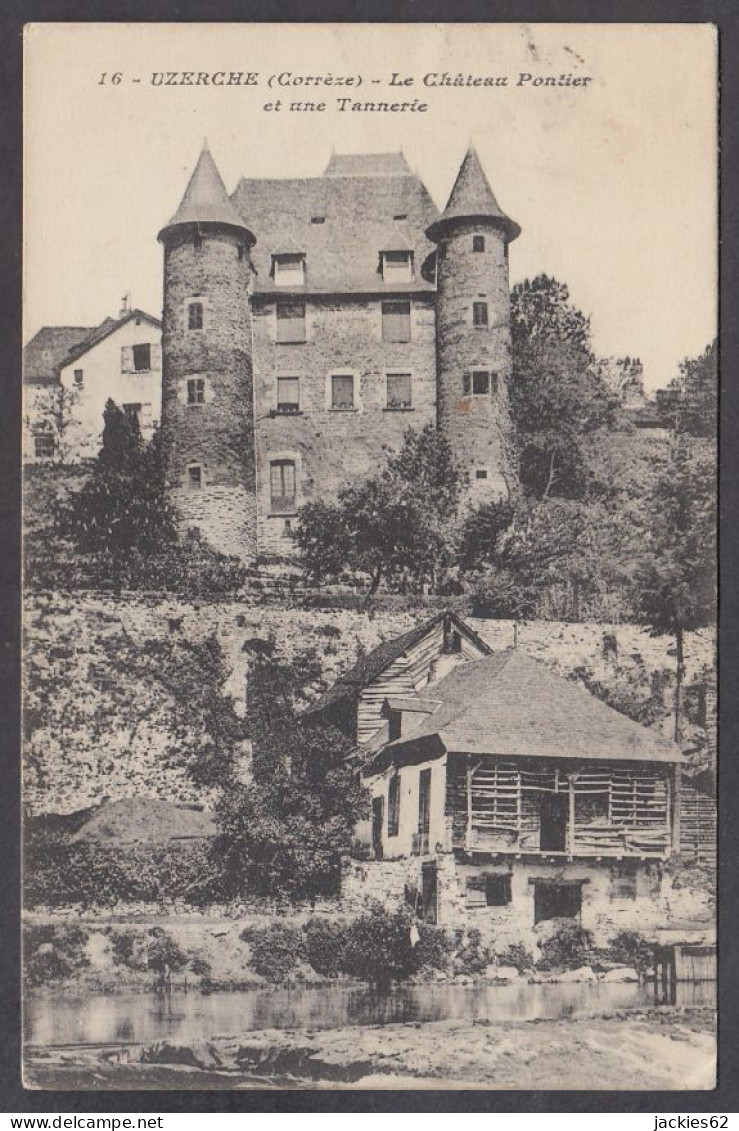 118029/ UZERCHE, Le Château Pontier Et Une Tannerie - Uzerche