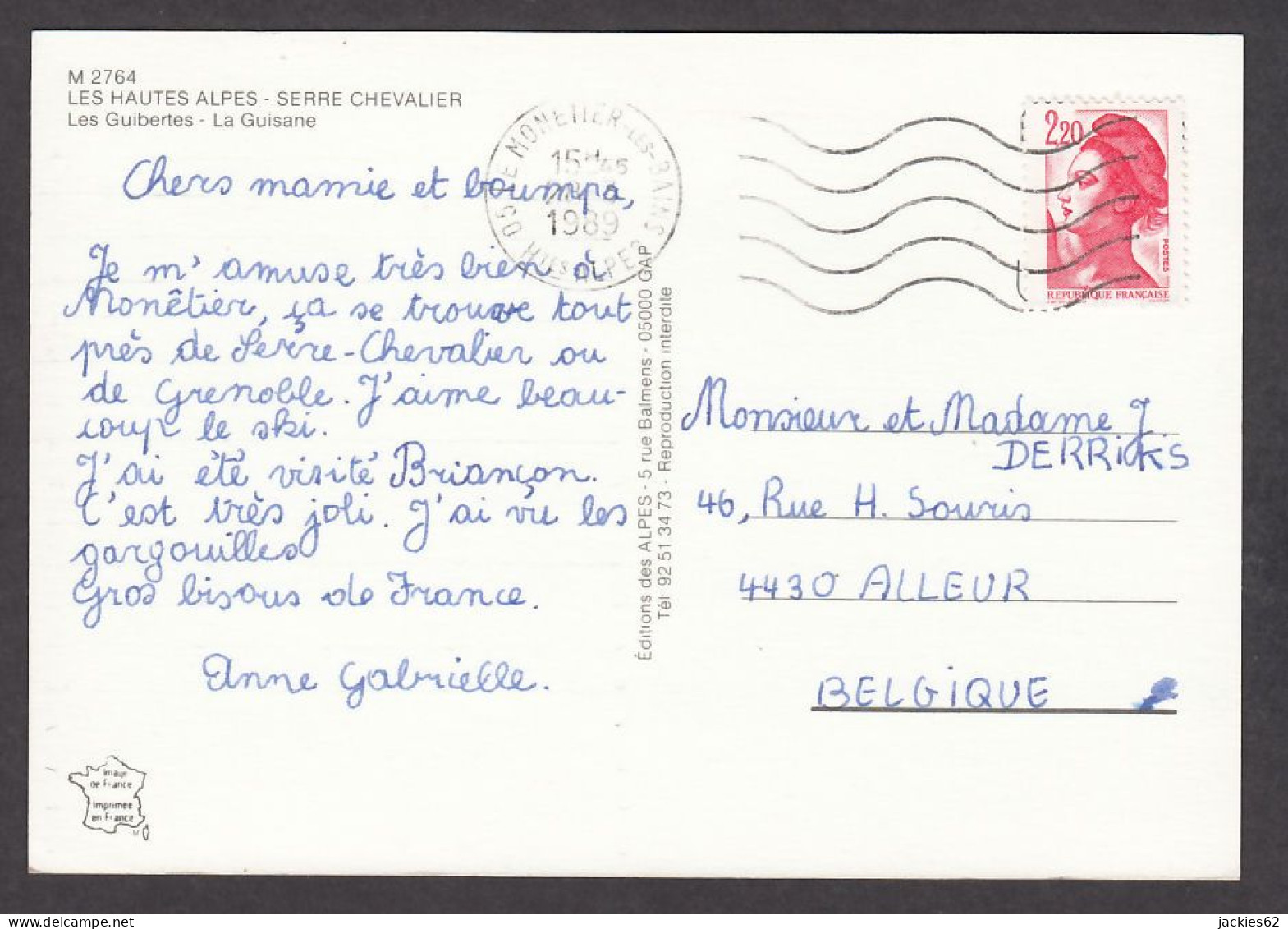 061606/ SERRE-CHEVALIER, Les Guibertes, La Guisane  - Serre Chevalier