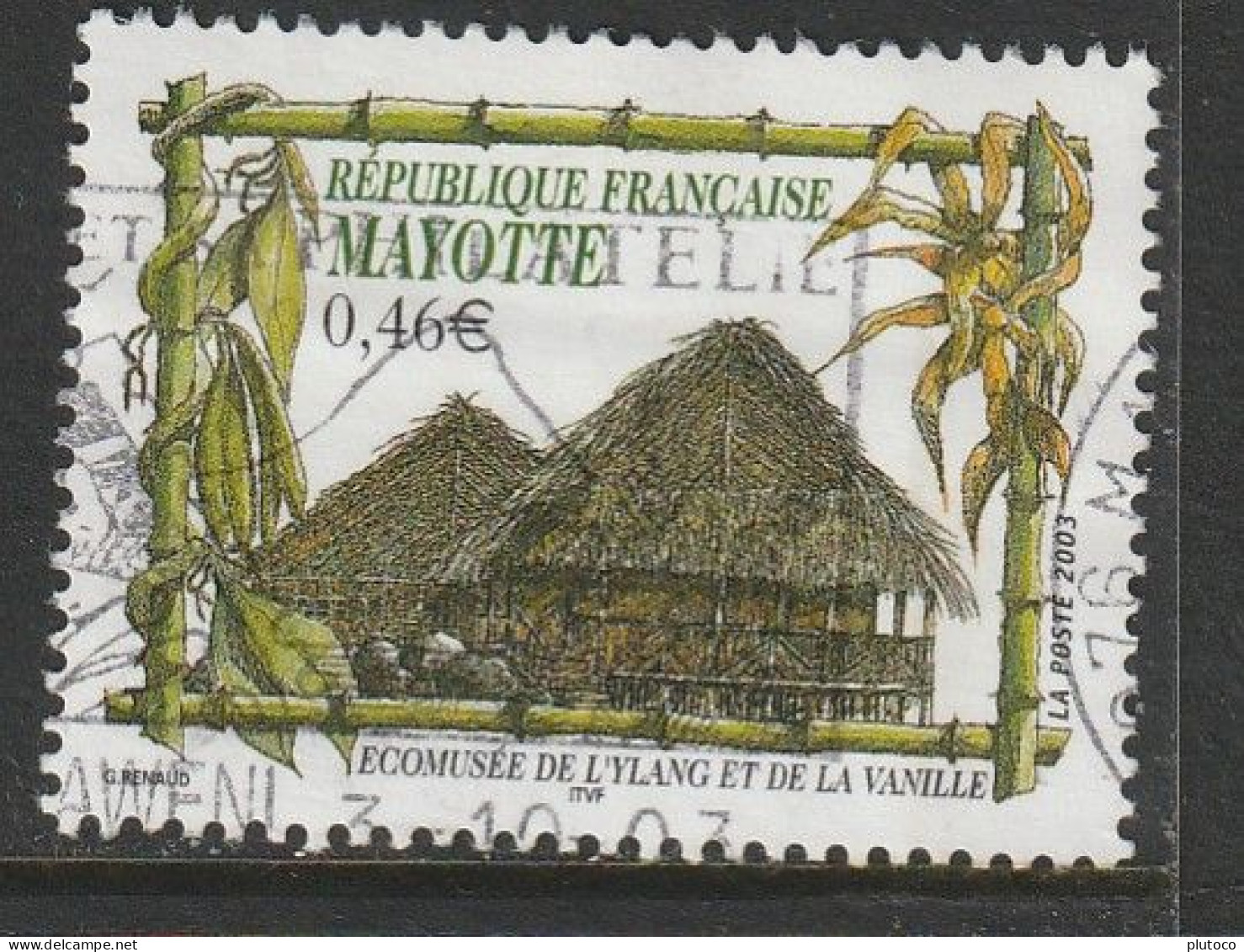 MAYOTTE, USED STAMP, OBLITERÉ, SELLO USADO - Africa (Other)