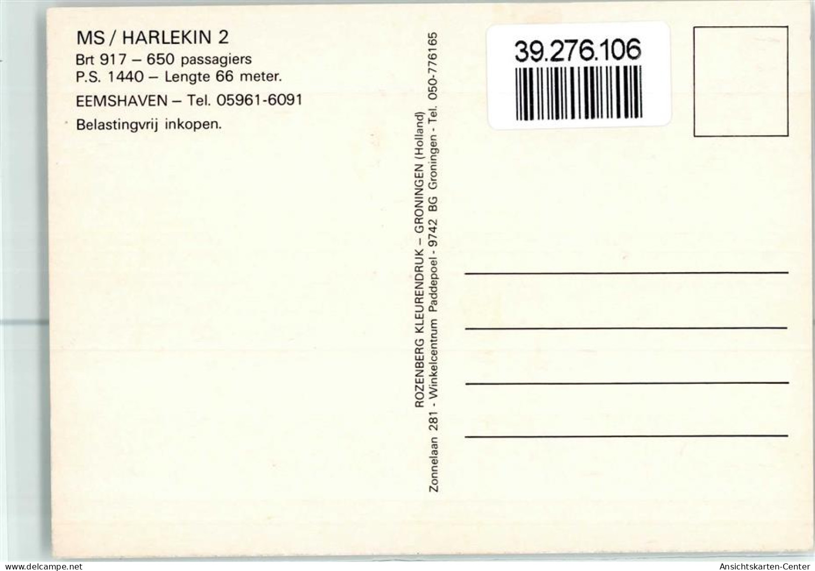 39276106 - MS Harlekin - Other & Unclassified