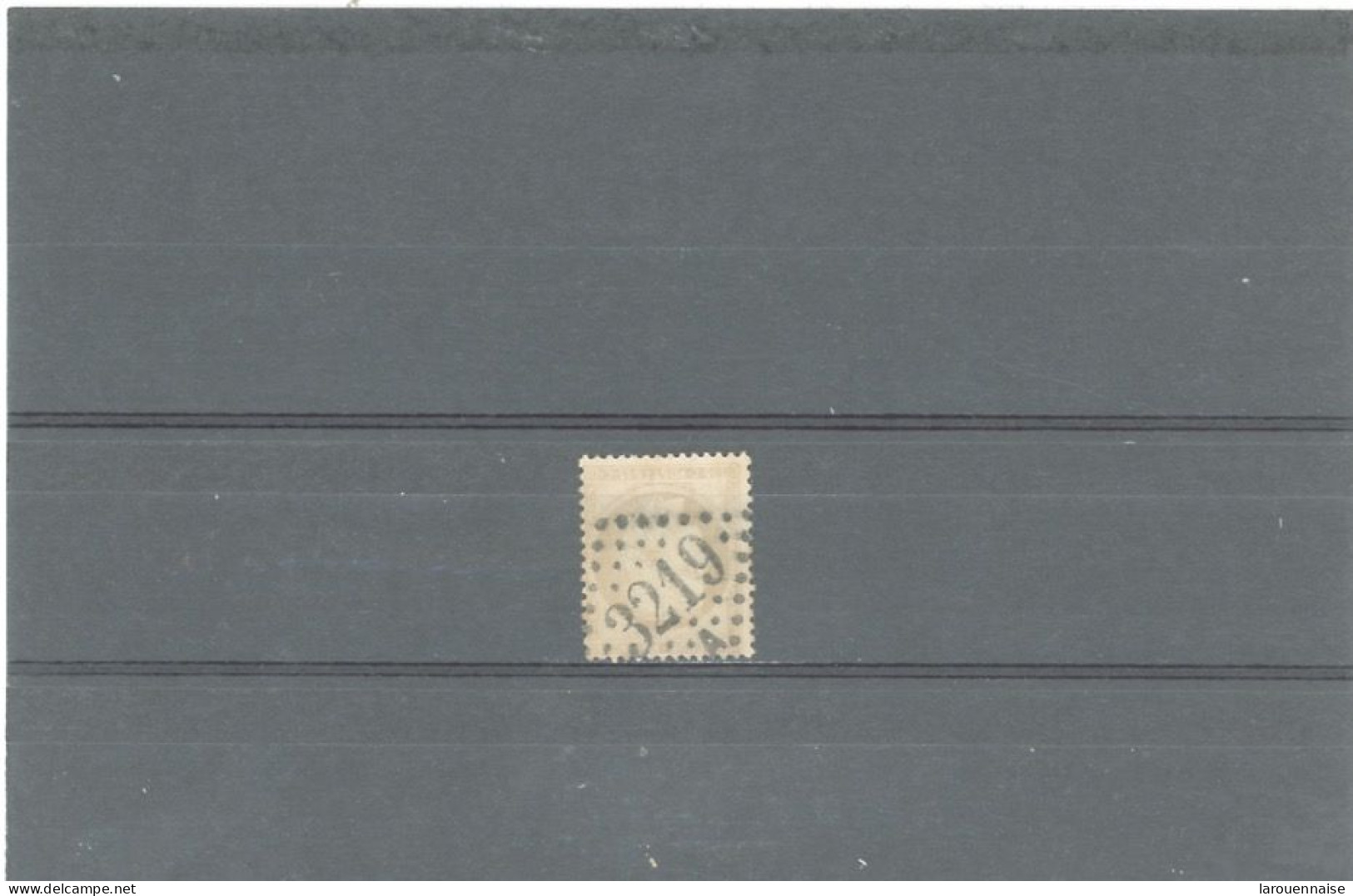 OBLITERATION  GC -ROUEN - ST SEVER (76 EX 74 )N°59 CÉRÈS (1870) - Obl LOSANGE GC 3219 / A -SUP - Sonstige & Ohne Zuordnung
