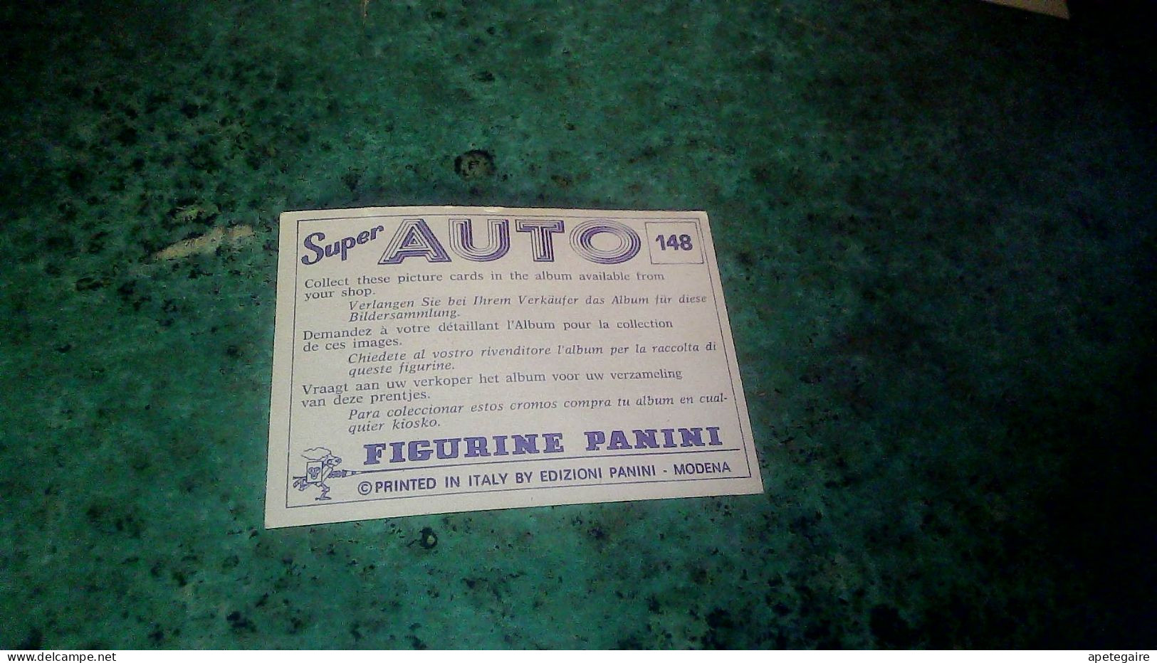 Autocollant Figurine Pannini Pour Album Super Auto N°  148 Logo Automobile  Oldsmobile - Aufkleber