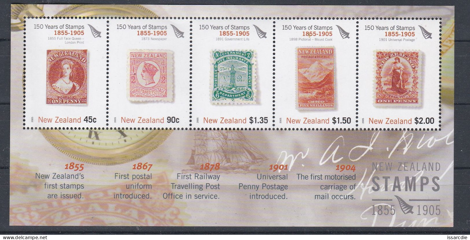 Nouvelle-Zélande Bloc Feuillet  Neuf ** - Unused Stamps