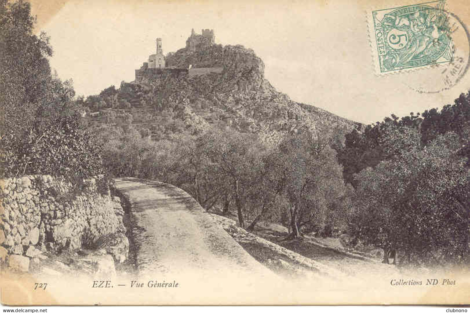 CPA - EZE - VUE GENERALE (UN DES PLUS BEAU CLICHE) - Eze