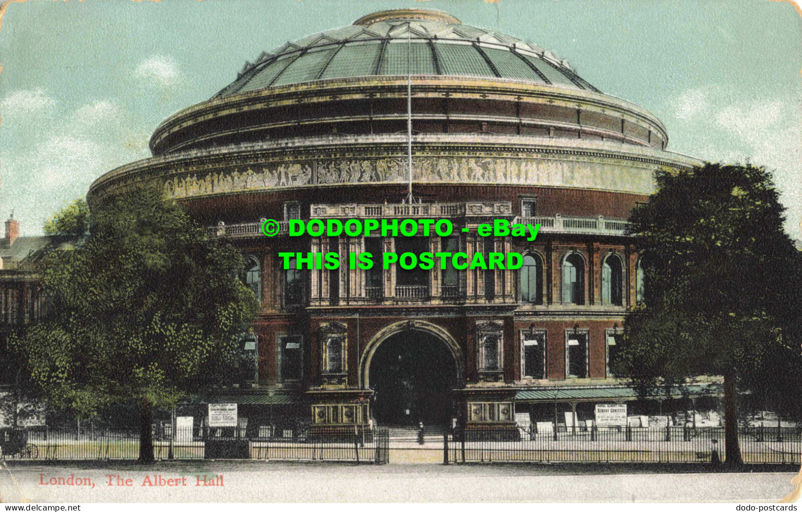 R562962 London. Albert Hall. Misch And Stocks Camera Graphs Series No. 538 3. H. - Other & Unclassified