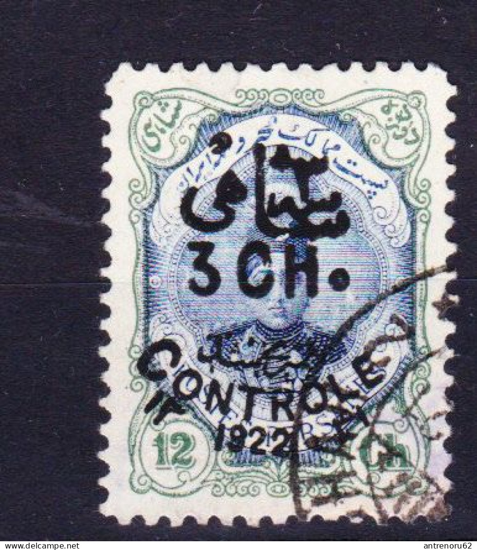 STAMPS-IRAN-1922-STAMPS-USED-SEE-SCAN-OVERPRINT - Iran