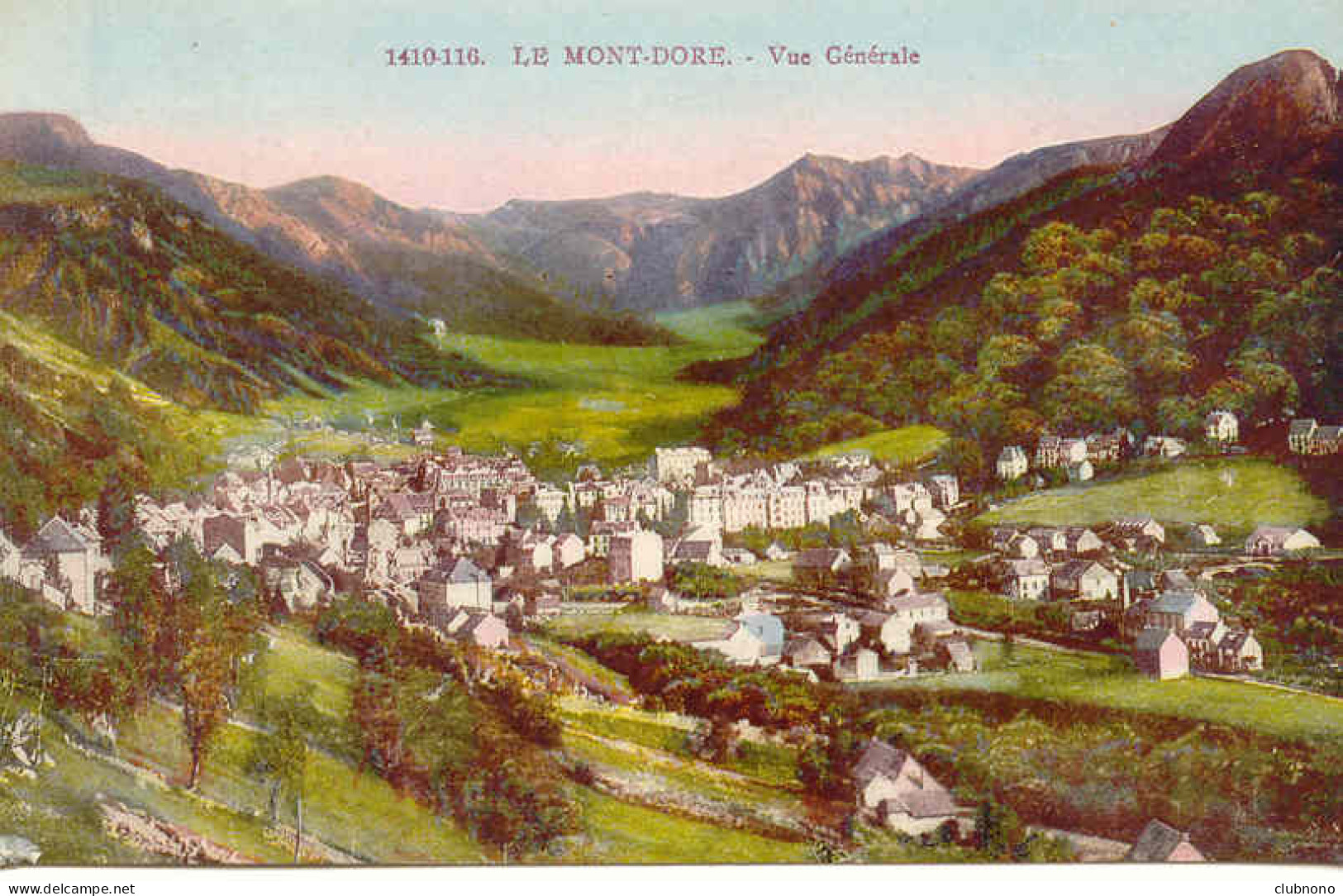 CPA - LE MONT-DORE - VUE GENERALE (1961) - Other & Unclassified