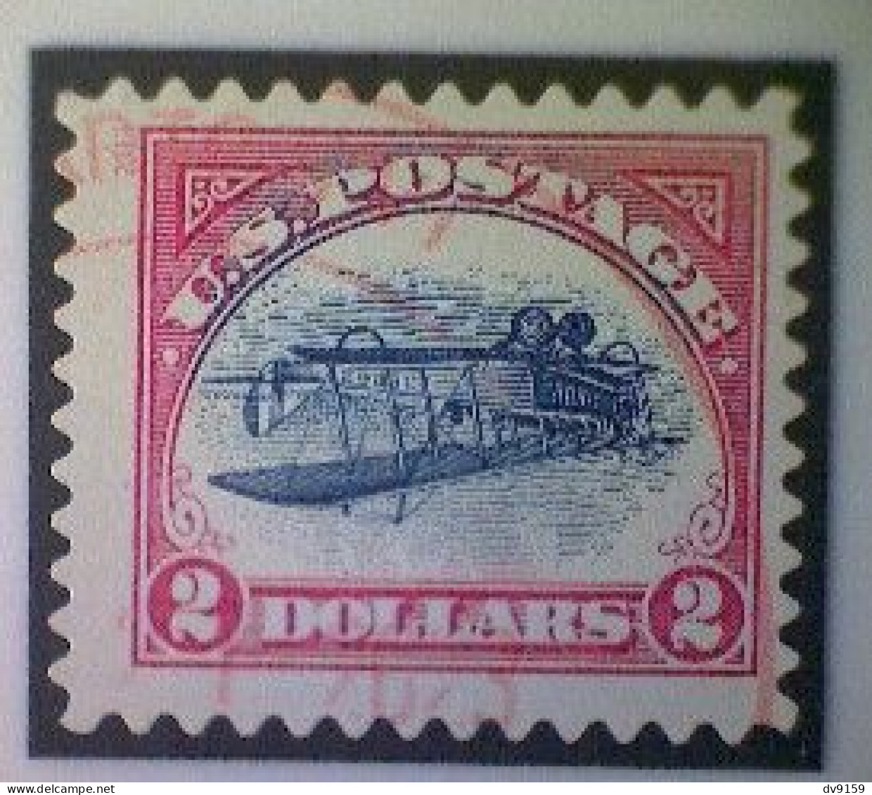 United States, Scott #4806a, Used(o), 2013, Inverted Jenny, Single, $2, Blue, Black, And Red - Used Stamps