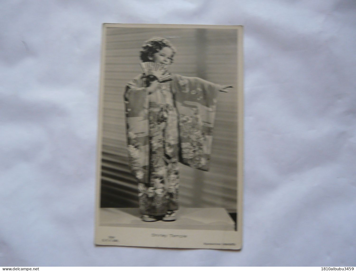 CARTE PHOTO - SHIRLEY TEMPLE En Kimono - Entertainers