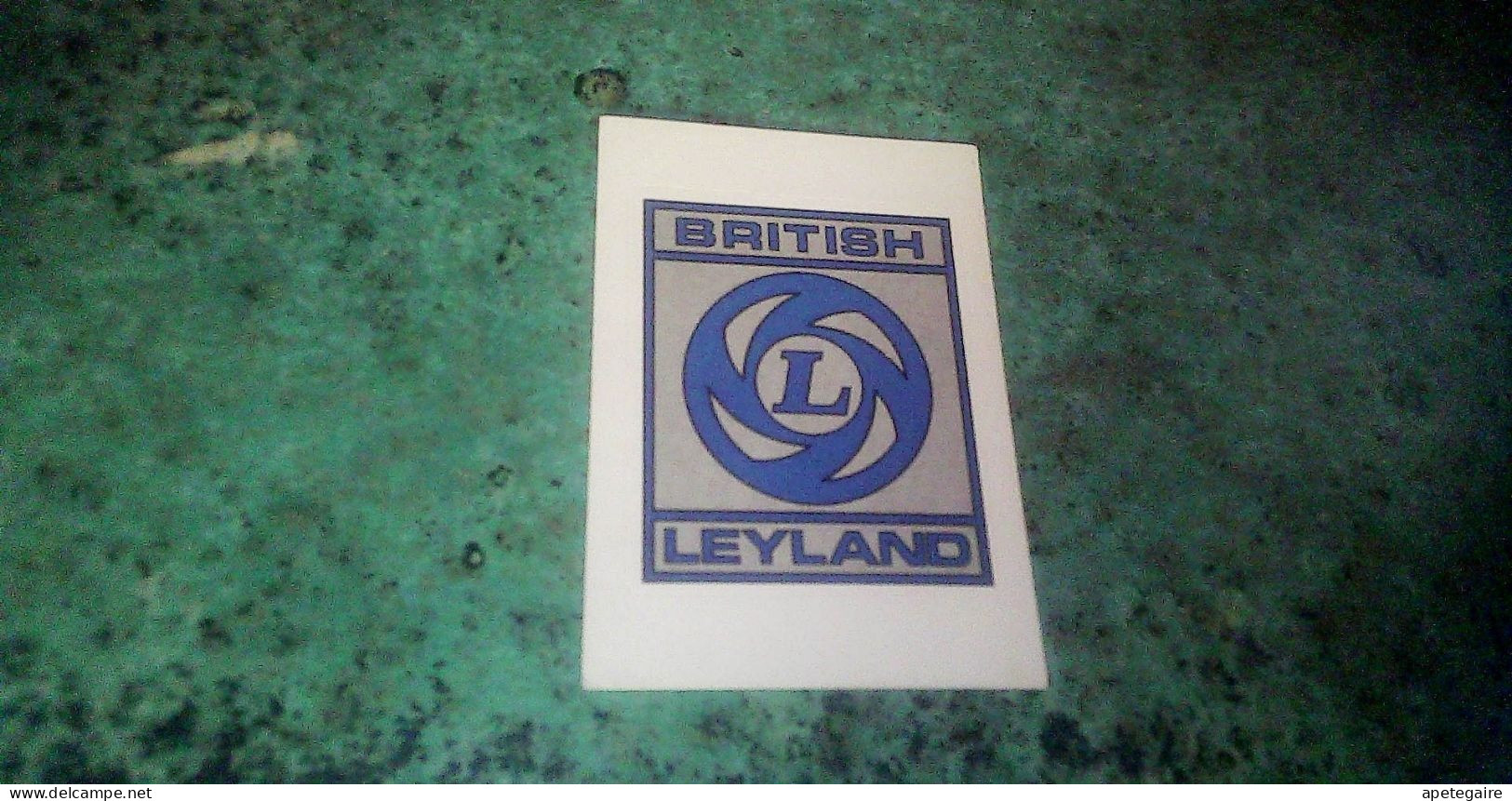 Autocollant Figurine Pannini Pour Album Super Auto N°  66 Logo Automobile  British Leyland - Pegatinas