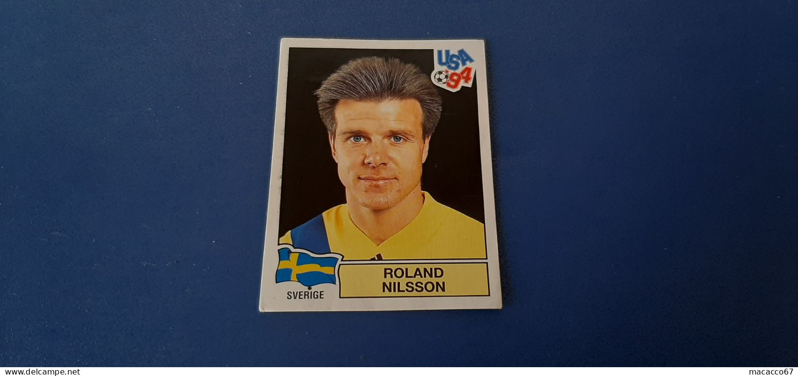 Figurina Panini WM USA 94 - 150 R. Nilsson Svezia - Italiaanse Uitgave