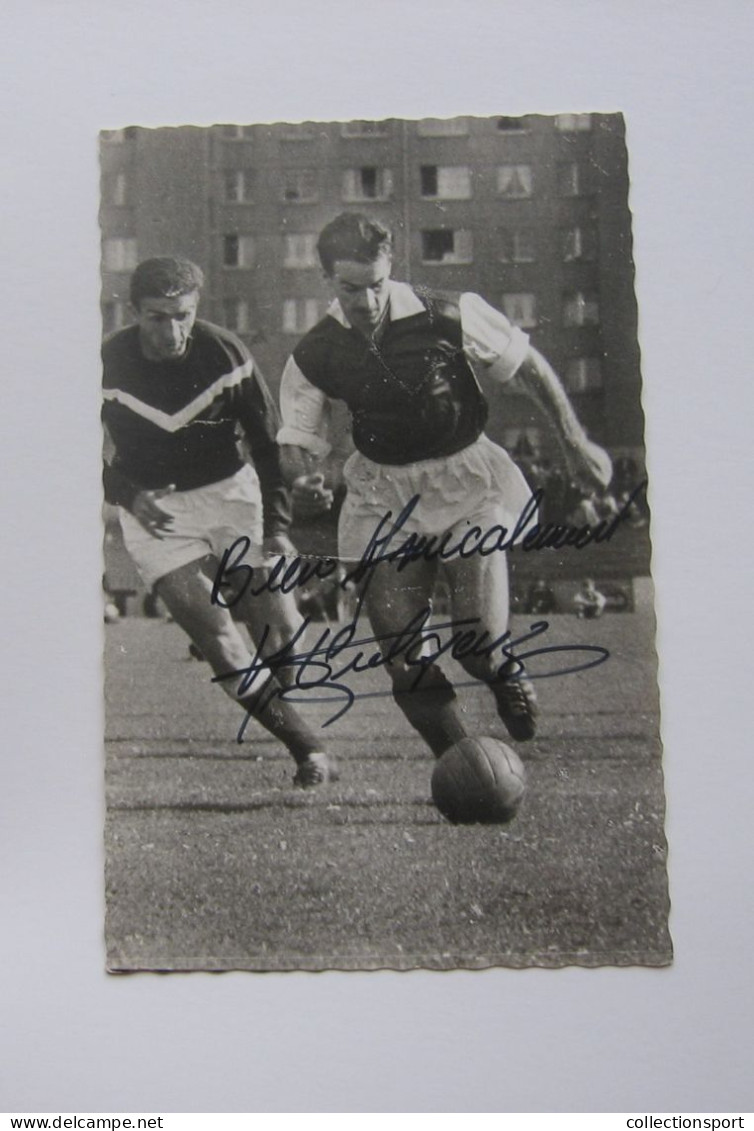 Football -  Autographe - Carte Signée Fulgenzy - Handtekening