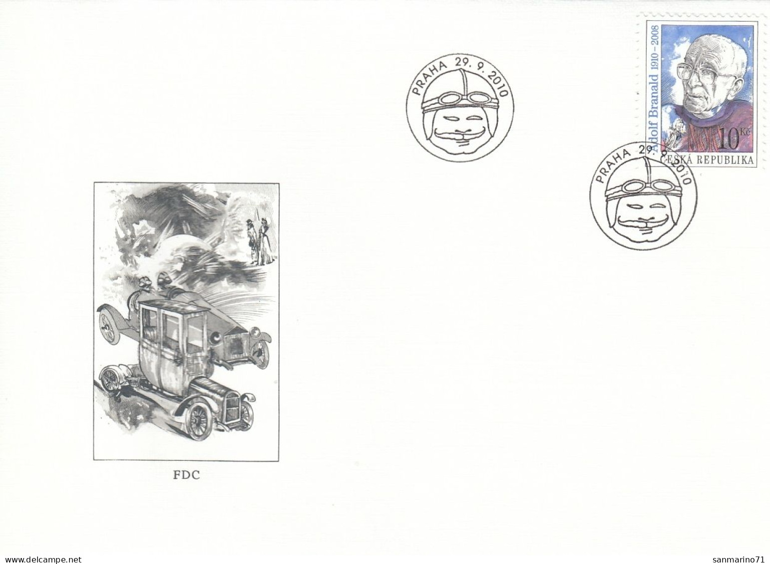 FDC CZECH REPUBLIC 652 - Other & Unclassified