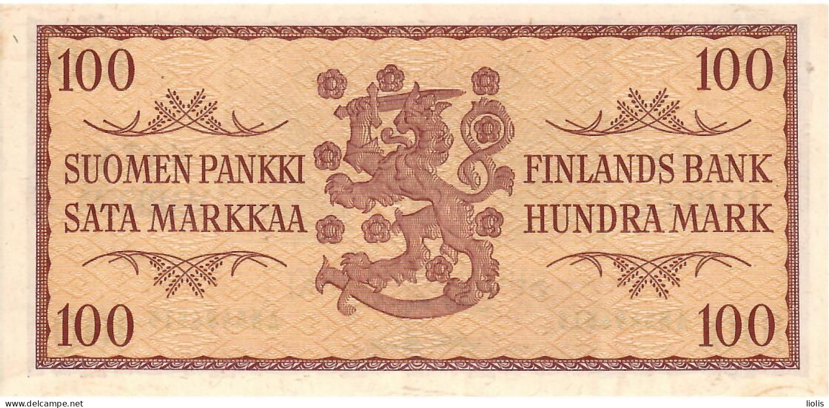 Finland  100 Mark  1957 - Finland