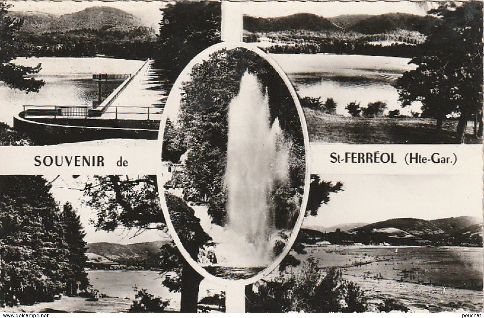 YO 7-(31) SOUVENIR DE SAINT FERREOL - CARTE MULTIVUES - 2 SCANS - Saint Ferreol