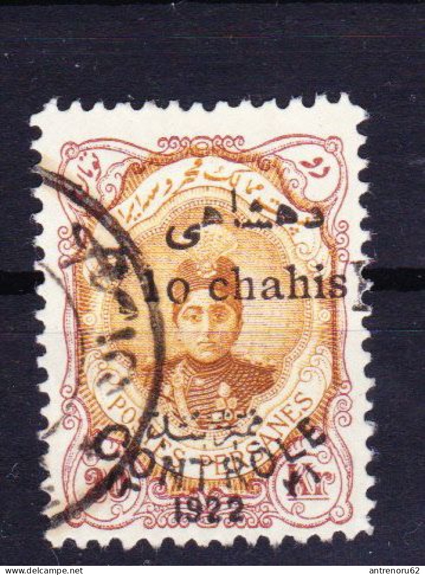 STAMPS-IRAN-1922-STAMPS-USED-SEE-SCAN-OVERPRINT - Irán