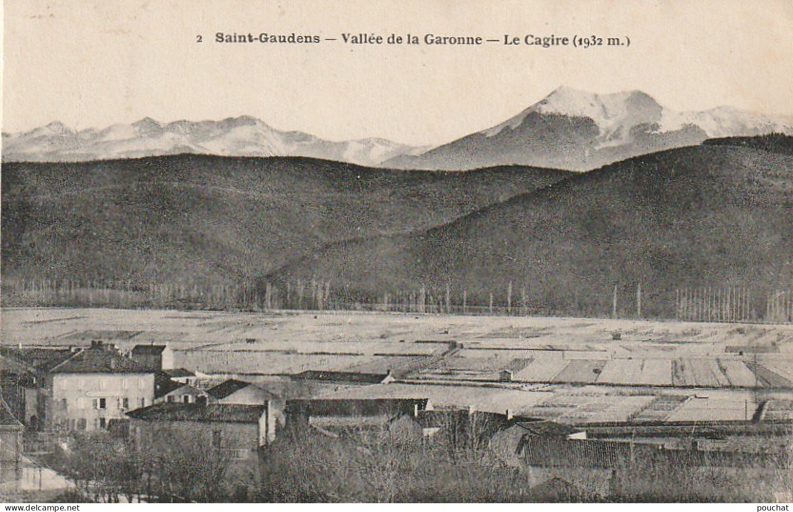 YO 7-(31) SAINT GAUDENS - VALLEE DE LA GARONNE - LE CAGIRE - 2 SCANS - Saint Gaudens