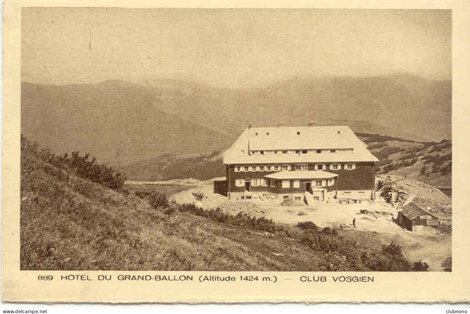 CPA - GRAND BALLON - HOTEL - CLUB VOSGIEN - Other & Unclassified