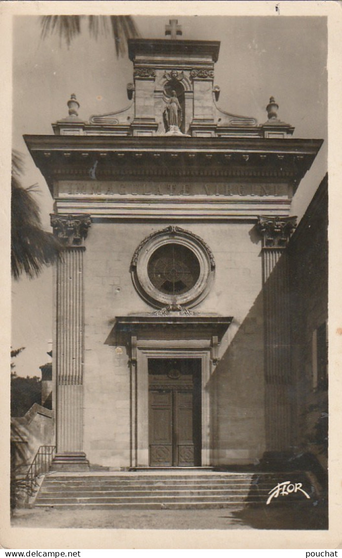 YO 13-(33) LIBOURNE - CHAPELLE DU CARMEL - EDIT. CARRIERE , NIORT - 2 SCANS - Libourne